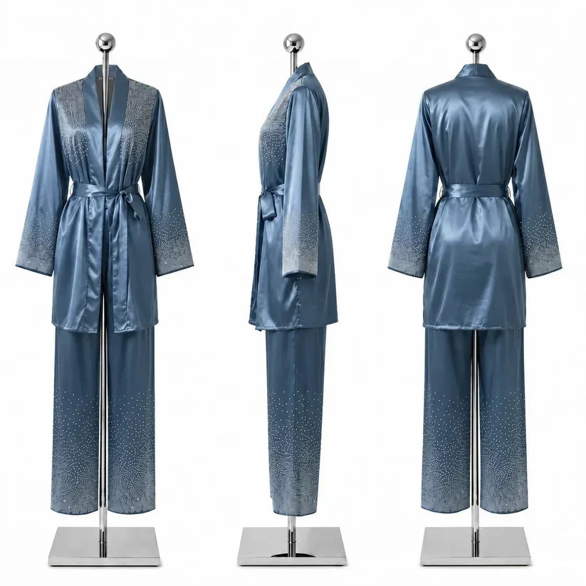 8 PCS Bridal Nightwear Imported