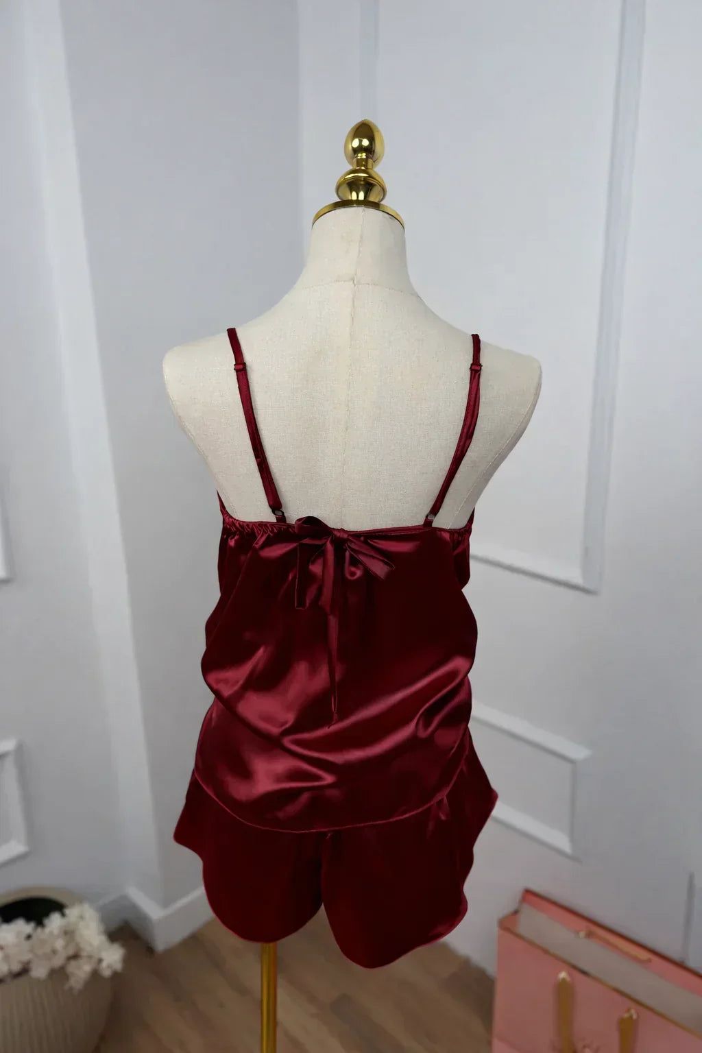 Burgundy Sleepwear Set