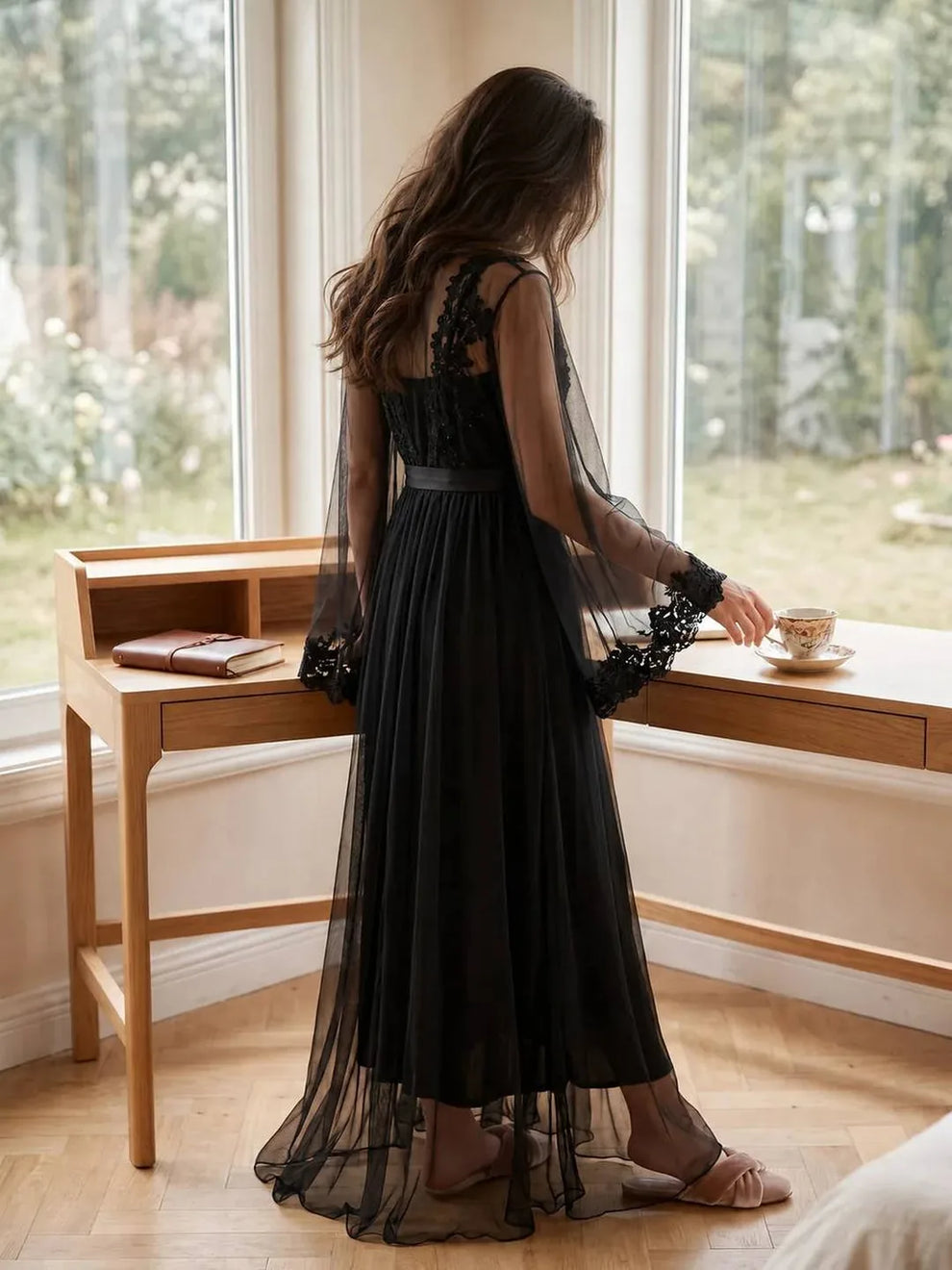 12Pcs Luxury Imported Bridal Nighty Set