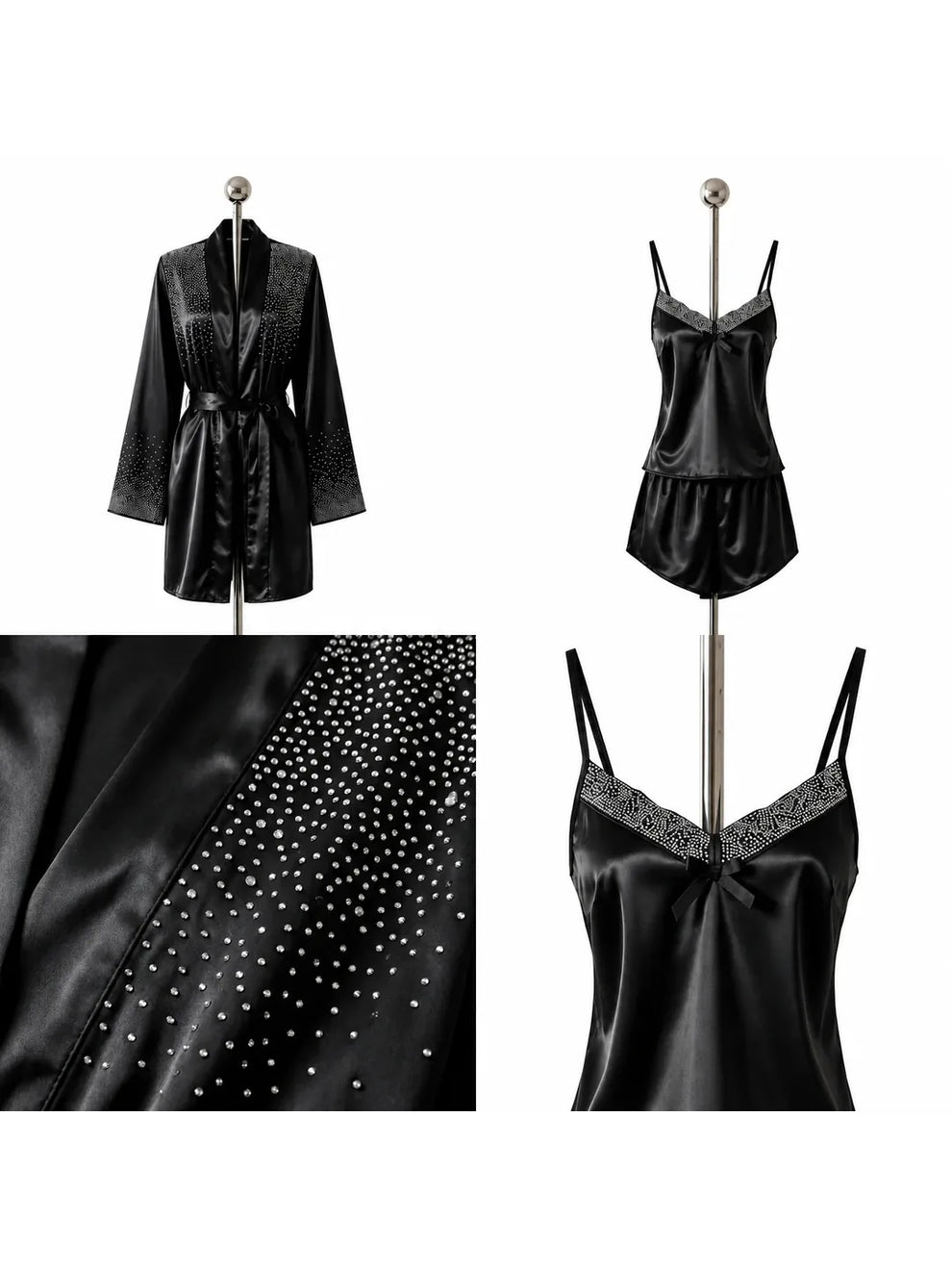 12Pcs Luxury Imported Bridal Nighty Set